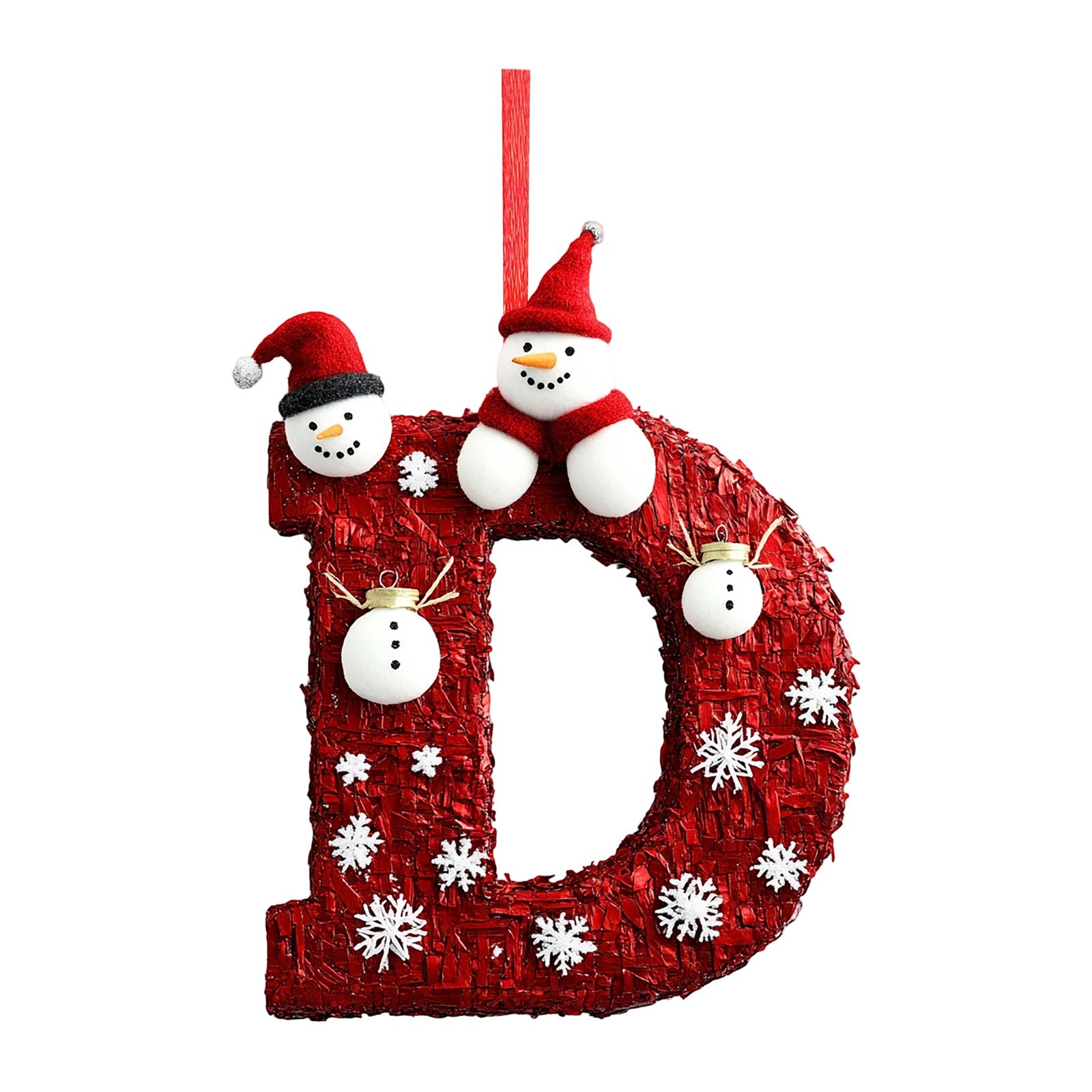 26 Letter Christmas Tree Hanging Personalized Christmas Letter Decoration Holiday Ornaments Christmas Tree Ornaments 2025