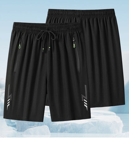 Gym Shorts Men Summer Quick Dry Training Shorts Fitness Drawstring Lightweight Athletic Sweatpants Workout Bottoms Running Wear