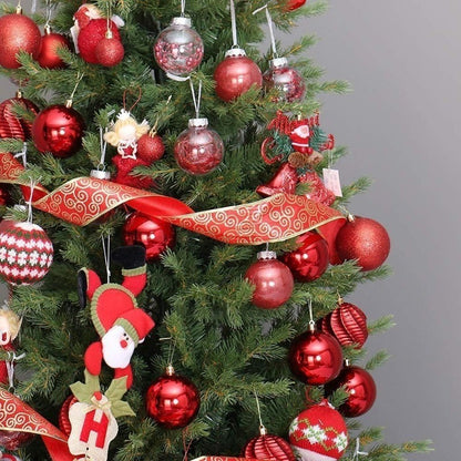 24Pcs 3cm Christmas Balls Christmas Tree Decoration Xmas Hanging Tree Pendants Home Party Christmas Tree Decor New Year Gifts