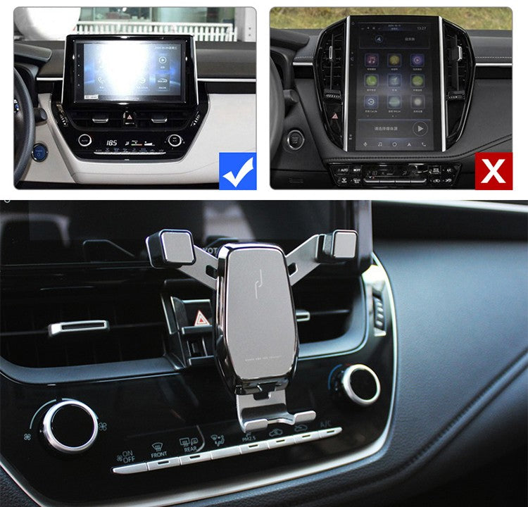 Car Phone Holder Air Vent Mount Clip Clamp Mobile Phone Holder for Toyota Corolla Altis Accessories 2019 2020 2021 2022 2023