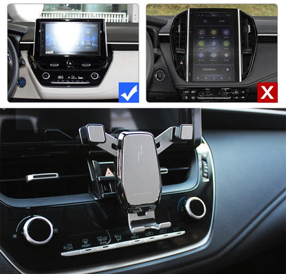 Car Phone Holder Air Vent Mount Clip Clamp Mobile Phone Holder for Toyota Corolla Altis Accessories 2019 2020 2021 2022 2023