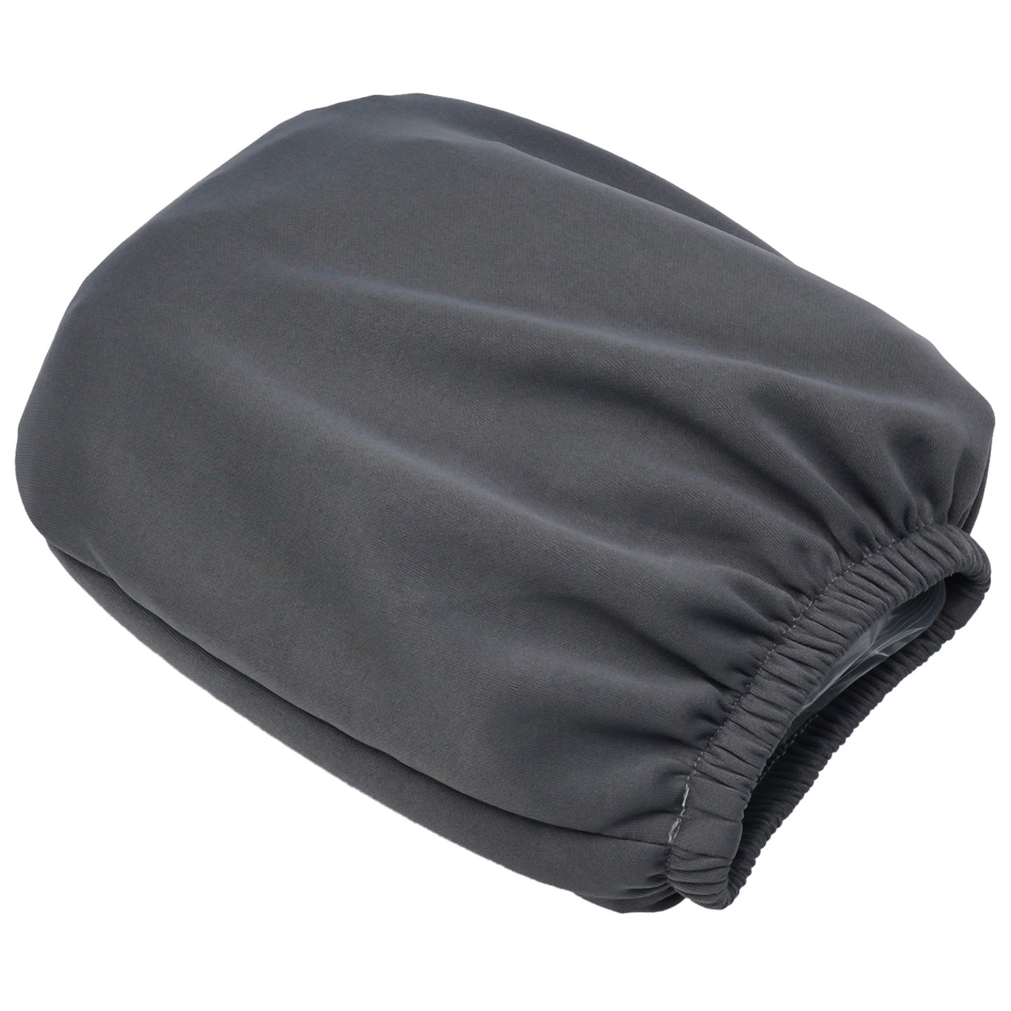 1Pcs Black Premium Cloth Headrest Cover For Car, Truck, SUV, Auto Universal Fit Interior Decorative Parts