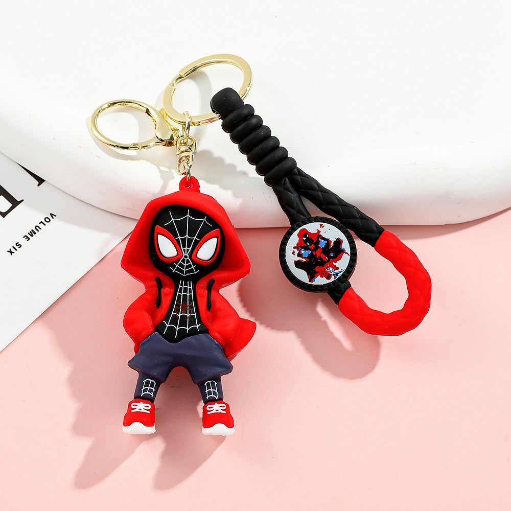 Marvel Spider Man Boneco Fofo Widget Bonecos de Ação Vingadores Homem de Ferro Capitão América Chaveiro Bolsa Chaveiro Widget Presentes de Aniversário