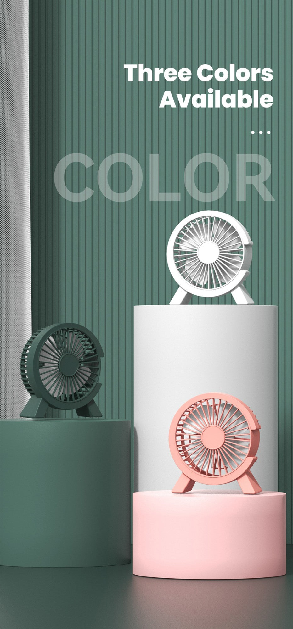 Mini USB Rechargeable Table Fan Portable USB Small Fan Fan For Student Dormitory Computer Summer Gadget Home Desk Office