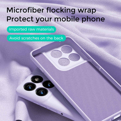 For Motorola Moto Edge 60S 60 Pro Phone Case Hand Feel Liquid Silicone Magsafe Magnetic Soft Mobile Phone Cover