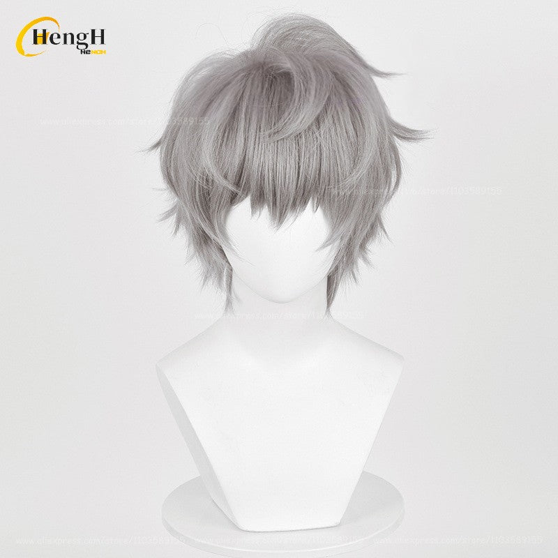 Em estoque Anime Till Ivan Luka Sua Mizi Perucas Sintéticas de Anime para Cosplay Cabelo Resistente ao Calor Perucas de Festa de Halloween + Touca de Peruca Grátis