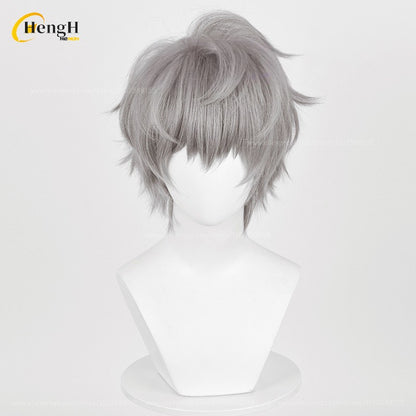 Em estoque Anime Till Ivan Luka Sua Mizi Perucas Sintéticas de Anime para Cosplay Cabelo Resistente ao Calor Perucas de Festa de Halloween + Touca de Peruca Grátis