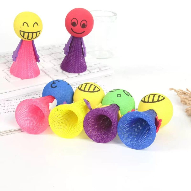 10Pcs Large And Small Funny Jumping Dolls Children's Birthday Party Gifts Toys Pinata Filling Carnival Party Favors For Kids