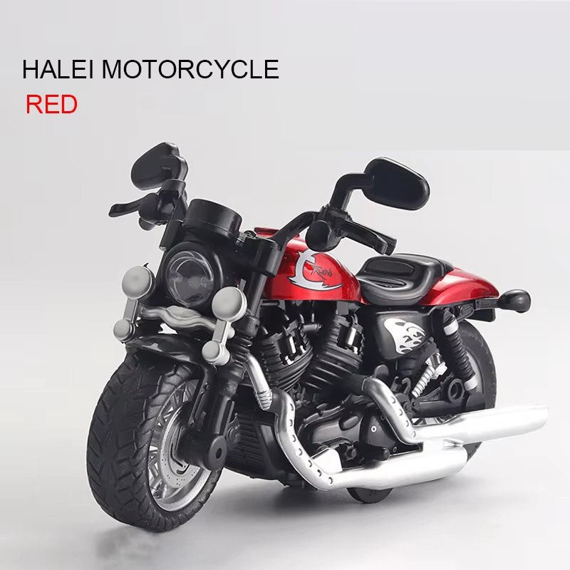 Modelo de Moto Kawasaki Escala 1:12 Miniatura em Liga Leve Brinquedo Carro Som Luz Pneus de Borracha Motocicletas Veículo Presente Perfeito para Meninos