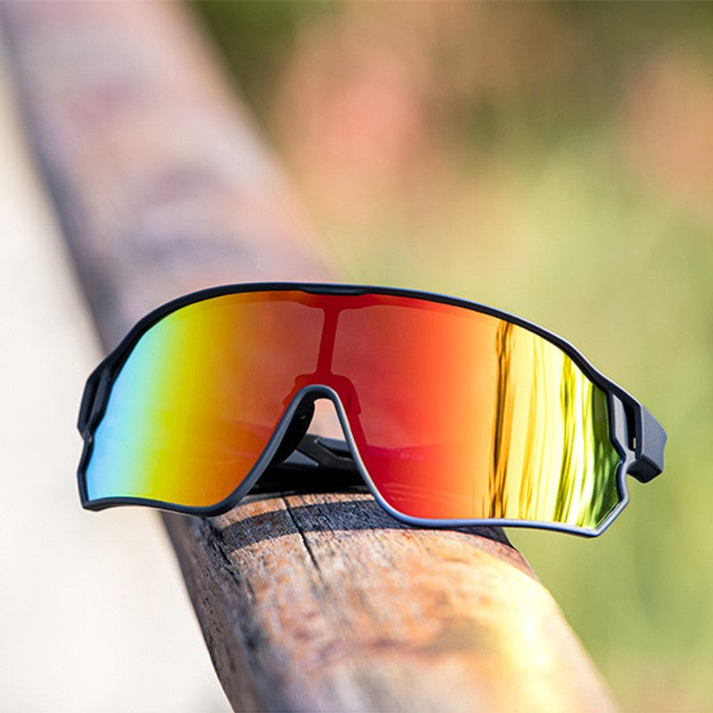 2 Pack Unisex Sports Sunglasses for Cycling, Fishing, Driving, Hiking - UV400 Protection Outdoor Eyewear