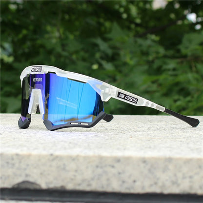 Óculos Ciclismo SCICON UV400 Óculos de Sol Esportivos Outdoor Masculinos MTB Óculos de Ciclismo Femininos Óculos de Ciclismo de Estrada