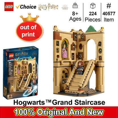 LEGO 40577 Harry Potter Hogwarts Grand Staircase Kit de Construção Conjunto Exclusivo 224 Peças fora de linha