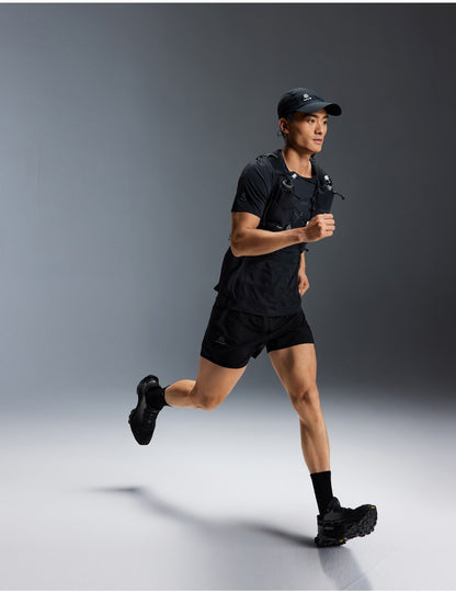 KAILAS FUGA AIR 8L Unisex Travel Marathon Trail Running Hiking Cycling Backpacks  with Dual Soft Water Bottles KA2554005