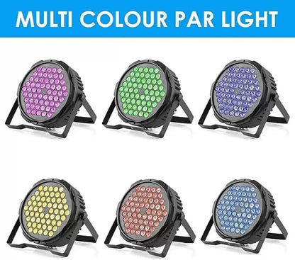 3w*60 led rgb 3 in 1 par light dmx 512 sound control dj party lights wedding disco lights ballroom club projection stage lamp