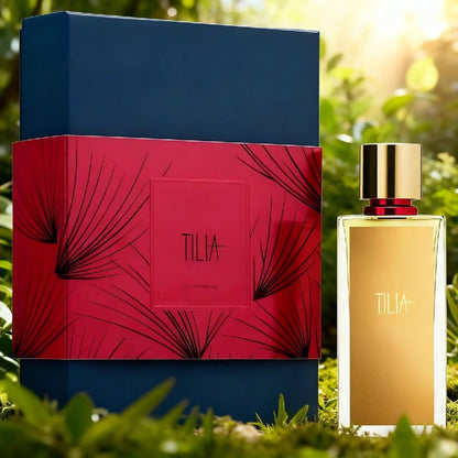 TILIA Men's Perfume 100ml Eau De Parfum, Rare Linden Blossom & Woody Green Scent, Long Lasting Luxury Unisex Niche Fragrance