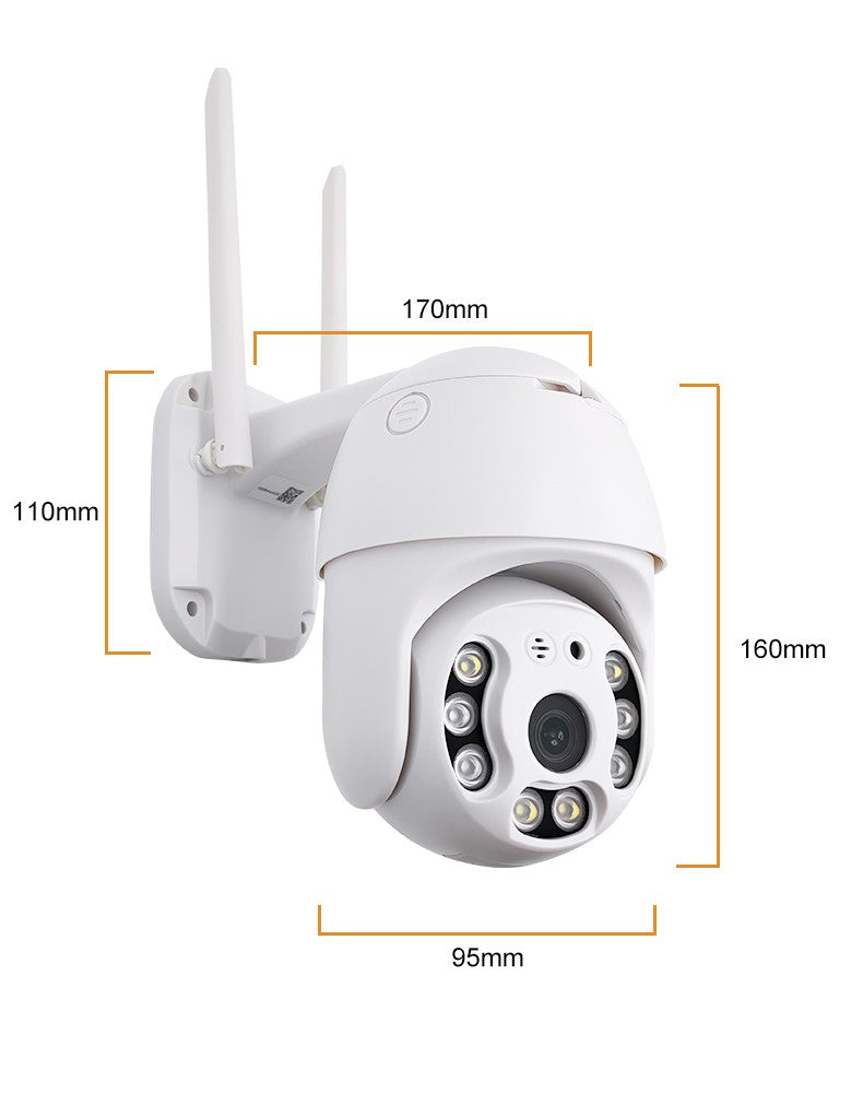 Ycc365 Plus 1080P PTZ Wifi IP Camera Outdoor 4X Digital Zoom AI Human Detect Wireless Camera Audio Security CCTV Wifi Monitor