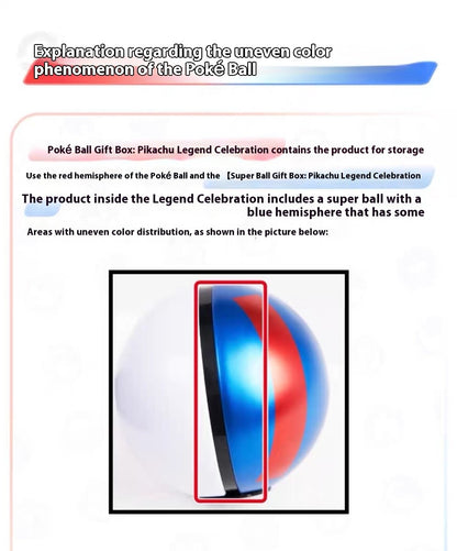 PokeBall Master Balls Bola Premium Caixa de Presente Cartas Pokémon Ptcg Chinês Simplificado Pacote Original Brinquedo de Aniversário de Crianças Natal