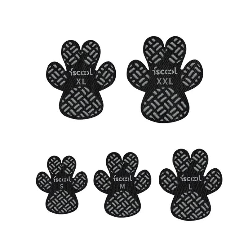 4-Pack Almofadas Antiderrapantes para Patas de Cães, Adesivos de Proteção para Patas de Cães com Adesivo Mais Forte para Chão Duro ou Lesões