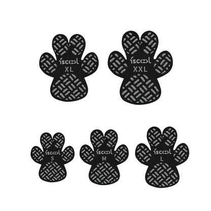4-Pack Almofadas Antiderrapantes para Patas de Cães, Adesivos de Proteção para Patas de Cães com Adesivo Mais Forte para Chão Duro ou Lesões