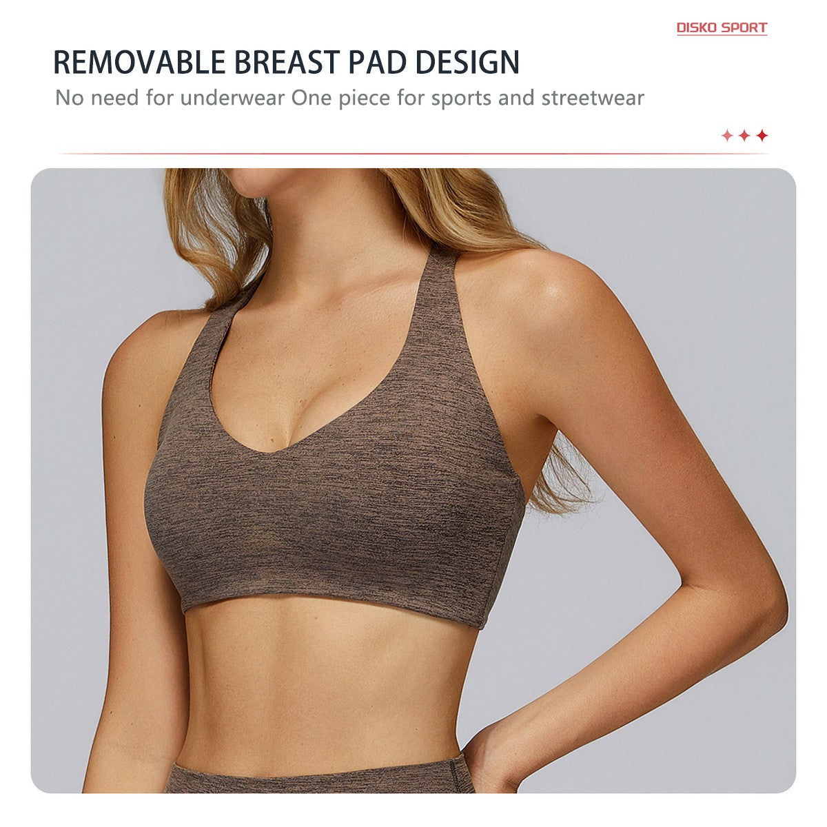 Hearuisavy Sports Set Women Gym H-Back Brushed-Feel Yoga Bra Running Breathable Quick Dry Tight Fitness Top High Waisted Pants