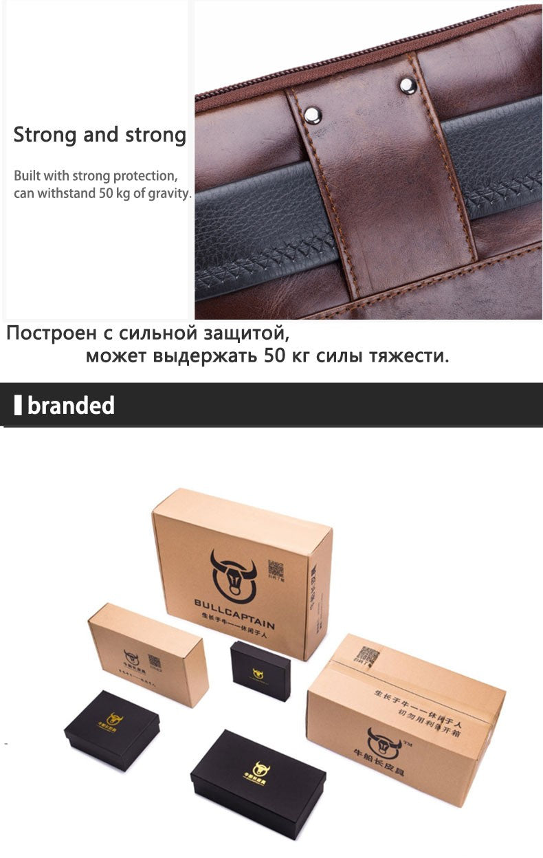 BULLCAPTAIN  MEN'S Leather BELT WAIST Bag Military Fanny PACK Molle Small Money Phone WAIST PACK Bum Pouch PURSE