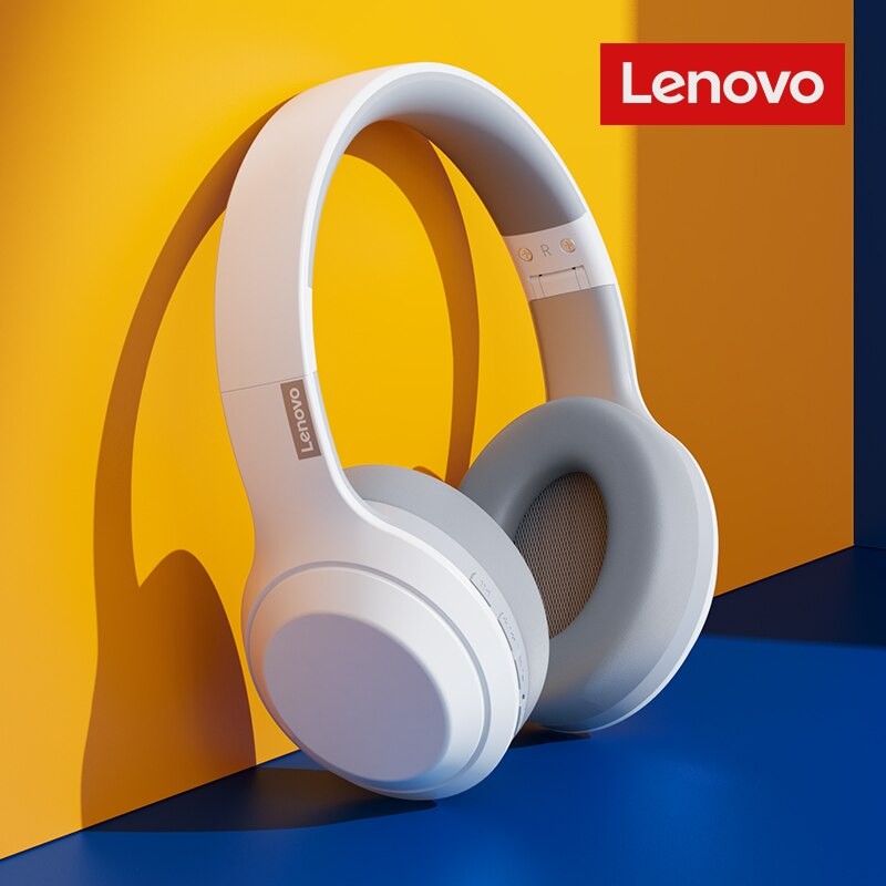 Fone de ouvido Lenovo Thinkplus TH10 TWS Estéreo com baixa latência e longa duração para jogos, fones de ouvido Bluetooth para música com microfone