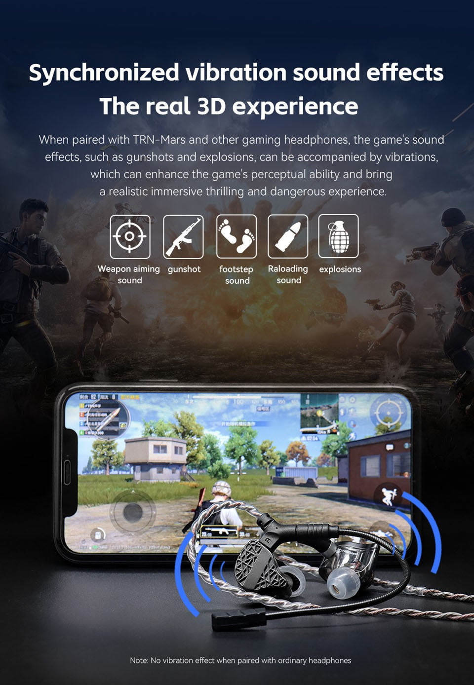 TRN RedChain Plus Gramr Gaming Earphone Upgrade Cable with Detachable Microphone 3.5mm 1.2M/2M Headphone TRN Official Store