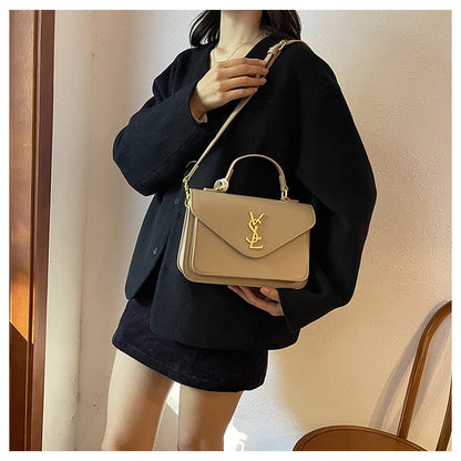 2025 New Retro Small Square Bag Leisure Bag Single Shoulder Crossbody Bag Versatile Commuter Postman Bag