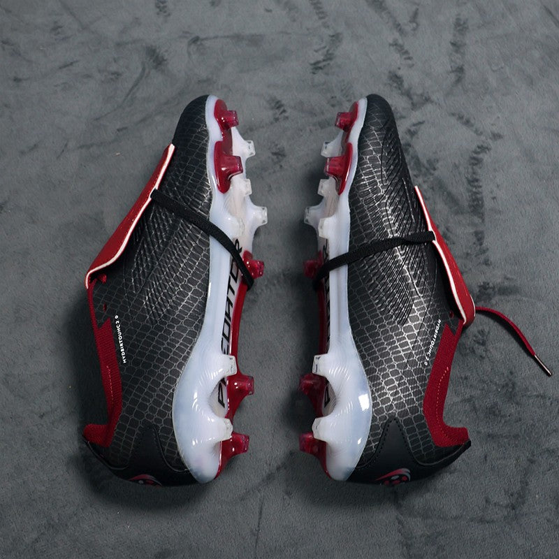 Q-2502 High Quality Mens Soccer Shoes Non-Slip Turf Soccer Cleats for Kids TF/FG Training Football Boots Chuteira Campo 35-45