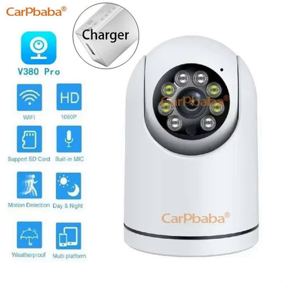CARPBABA WIFI IP Camera 2MP YOOSEE ICSEE V380Pro YIIOT Surveillance Color Night Vision Security Protection Wireless Smart Home