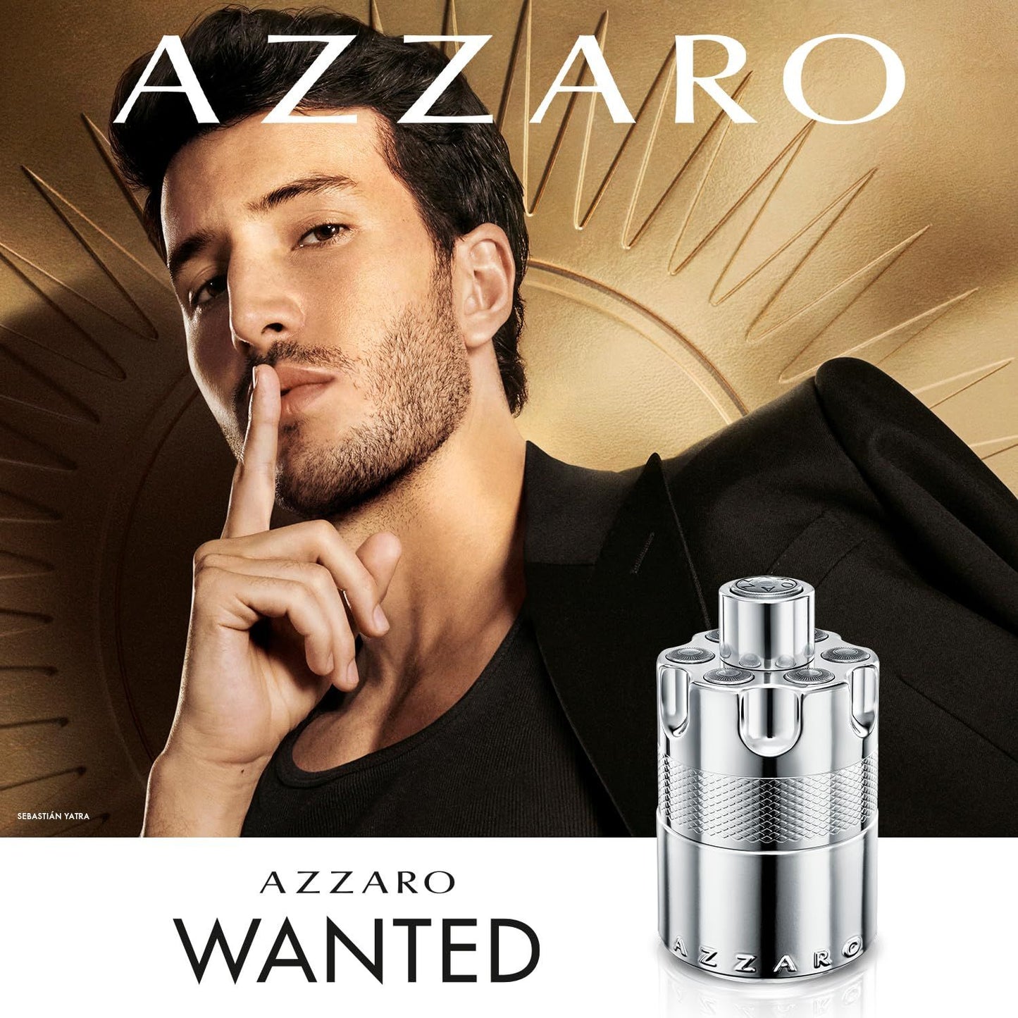 Azzaro Wanted Eau De Parfum - Fragrância Amadeirada, Aromática e Picante - Notas Frescas - Longa Duração - Perfumes de Luxo para Homens