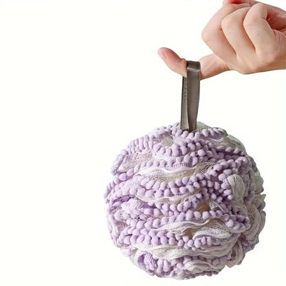 Large Soft Shower Ball Non Loose Shower Flower Ball Cute Rubbing Bath Foaming Bath Towel for Shower Flowers Bathroom Accessories