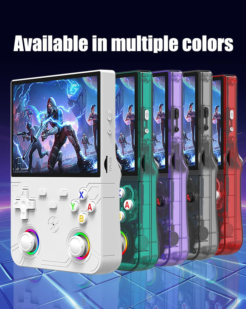 New R36 Ultra X Handheld Game Player WIFI 4.5 Inch IPS Screen Games Open Source Retro Video 64G/128G Memory