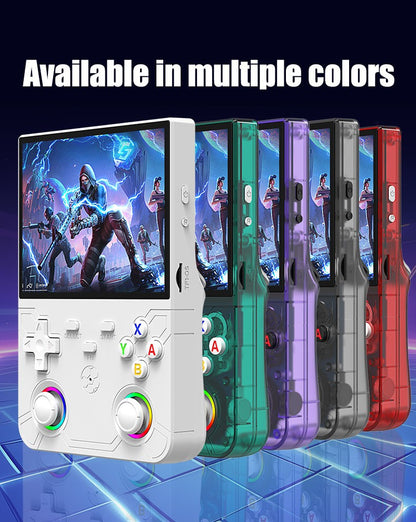 New R36 Ultra X Handheld Game Player WIFI 4.5 Inch IPS Screen Games Open Source Retro Video 64G/128G Memory
