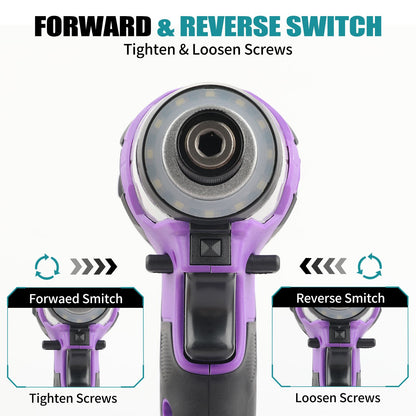 Makita DGA404 18V 125mm Esmerilhadeira Angular Elétrica a Bateria Sem Escova para Corte, Parafusadeira de Impacto DTD173 Sem Escova Ferramenta para Manutenção Automotiva