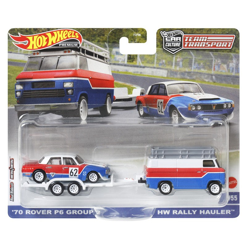 2025 New Genuine Mattel Hot Wheels 1:64 Team Transport 2024 FLF56 D Mix 4 1/64 Collection Diecast Vehicle Models Toys Kids Gifts