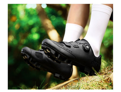 Cycling MTB Shoes with Clits Men Route Cleat Road Bike Speed Flat Sneaker Racing Women Bicycle Mountain Spd Biking Footwear