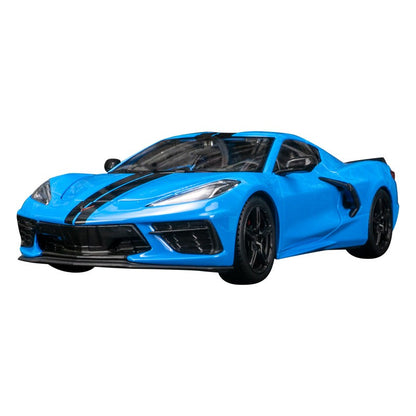 Maisto 1:24 Chevrolet Corvette C8 2020 modelo de carro em liga, portas, capô do motor e porta-malas podem ser abertos, carrinho de brinquedo infantil