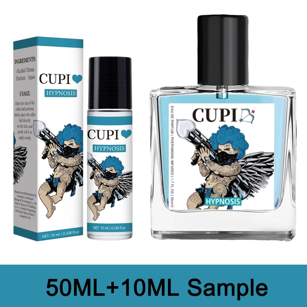 50ml Colônia Cupid Perfume Feromônio Colônia Masculina Longa Duração Aumenta a Intimidade Perfume Hombre de Alta Qualidade Atrai Mulheres