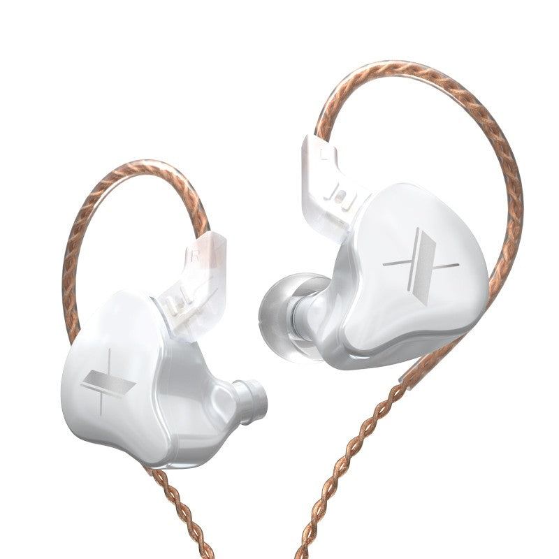 KZ EDX Wired Headset In-Ear Monitor Earbuds Earphones Detachable Cable Sport Game Noice Cancelling Headphone With Microphone
