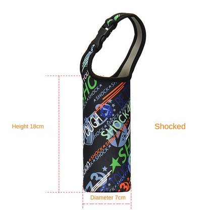 Baby Bottle Cover Portable Water Bottle Case Sleeve Sports Insulation Water Bottle Covers Pouch With Strap Holder Bottle Bag