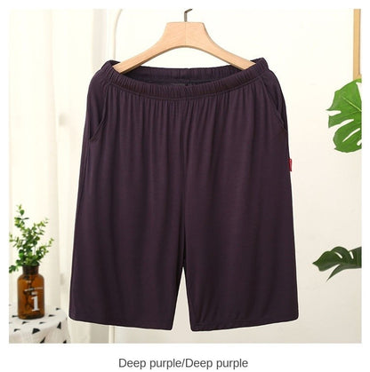 Homme Short Mens Jogging Casual Sweatpant Men size 6XL Breathable Home shorts Beach Solid Cotton Shorts Men Striped Panties
