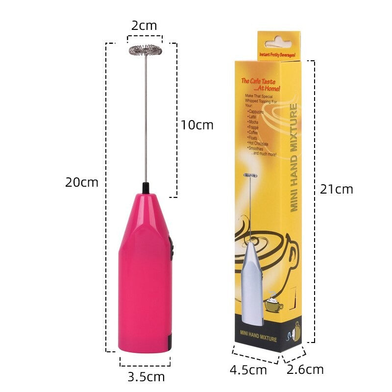 Batedor de Leite Elétrico Portátil para Café, Batedor de Ovos, Moedor de Espuma, Liquidificador Elétrico Mini Portátil, Ferramentas de Cozinha