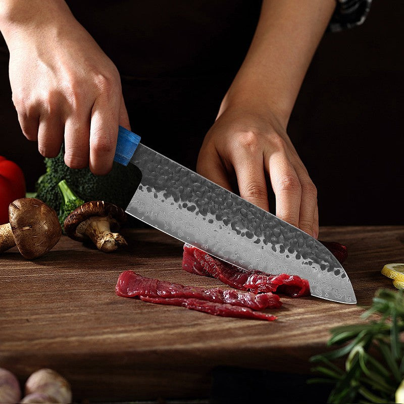 1-4 PCS Kitchen Knife set VG10 Damascus Steel Japanese chef Knife Santoku Knife Nakiri Knife kiritsuke knife Stable wood Handle