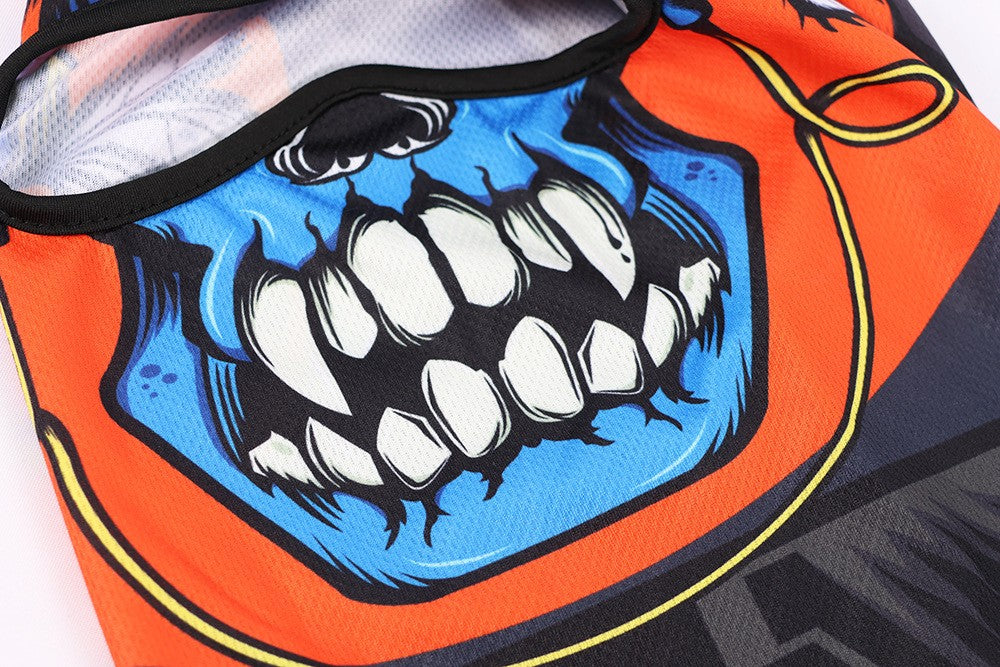Quick-Dry Skull Face Mask - Breathable Sun Protection for Cycling & Outdoor Sports