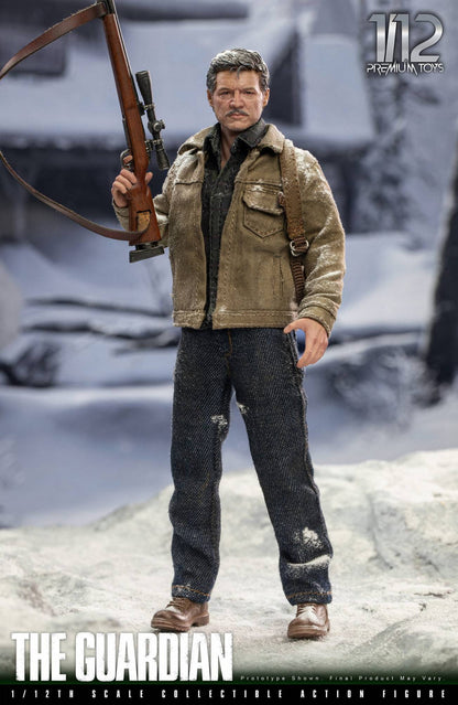Original 1/12 The Last Of Us Action Figure Série de Modelos Guardião Joel Miller Bonecos Colecionáveis Presente