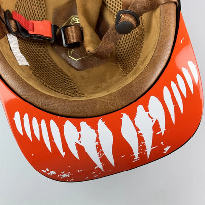 Capacete de Motocicleta Elétrica para Pilotagem de Locomotivas, Capacete Retrô Meio Capacete para Harley, Capacete Universal para Todas as Estações, Atacado de Capacetes