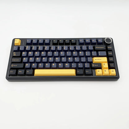 Teclado Mecânico Gamer AULA F75 RGB Layout 75% Gravação Lateral Gasket Mounted Personalizado 80 Teclas Keycaps PBT Teclado Sem Fio
