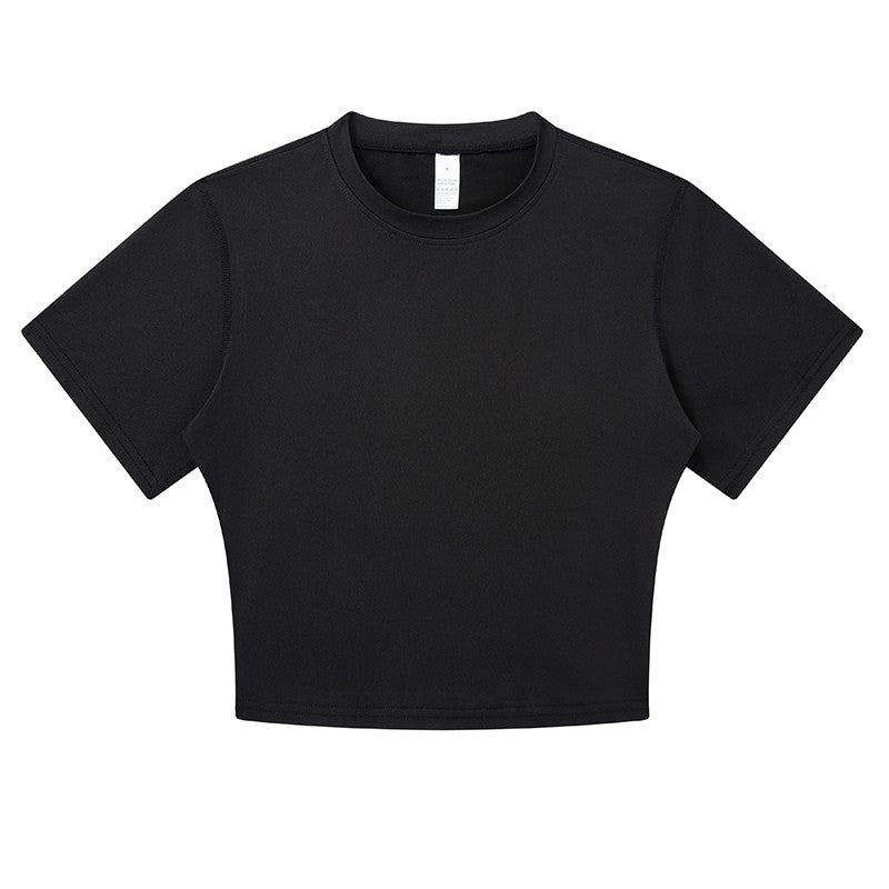 Women's Compression Shirt Short Sleeve Athletic Yoga Running T-Shirt Summer Gym Workout Quick Dry Stretchy Tees Tops Baselayer