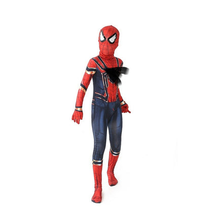 Spider-Gwen Official Adult Zentai Halloween Costume - Hooded Spandex Jumpsuit with Pull On Spandex Mask